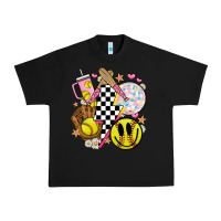 Black retro softball Urban Heavy Tee - JahusDesignShop
