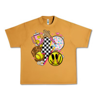 Peanut Butter retro softball Urban Heavy Tee - JahusDesignShop