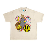 Sandshell retro softball Urban Heavy Tee - JahusDesignShop