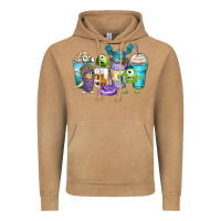 Vintage Camel cartoon characters coffee cups Vintage Hoodie - Zillion Design Studio
