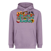 Lavender music teacher Heavyweight Hoodie - NancyCooperArtShop