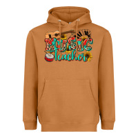 Meerkat music teacher Heavyweight Hoodie - NancyCooperArtShop