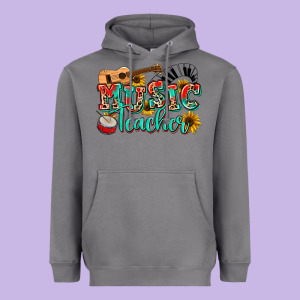 Music Teacher Heavyweight Hoodie Designed By Nancycooperartshop