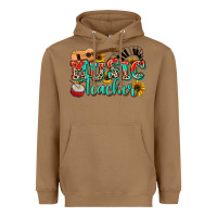 Toasted Coconut music teacher Heavyweight Hoodie - NancyCooperArtShop