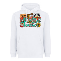 White music teacher Heavyweight Hoodie - NancyCooperArtShop
