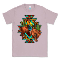 Lilac aztec rodeo cowboy Classic Tee - JahusDesignShop