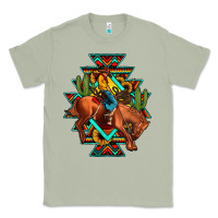 Matcha aztec rodeo cowboy Classic Tee - JahusDesignShop