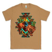 Toasted Coconut aztec rodeo cowboy Classic Tee - JahusDesignShop