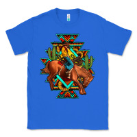 True Royal aztec rodeo cowboy Classic Tee - JahusDesignShop