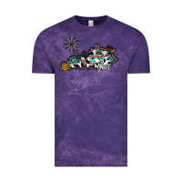 Cloud Purple ky yall western Vintage Tee - CowhideDigitalArt