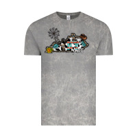 Cloud Rock ky yall western Vintage Tee - CowhideDigitalArt