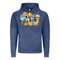 Vintage Denim chicken coffee cups Vintage Hoodie - Zillion Design Studio