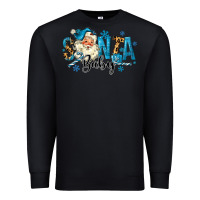 Black Santa Baby Christmas Premium Sweatshirt - MaliasSmallBusiness