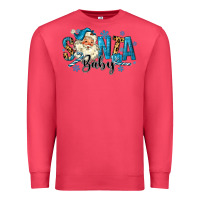 Cardinal Santa Baby Christmas Premium Sweatshirt - MaliasSmallBusiness