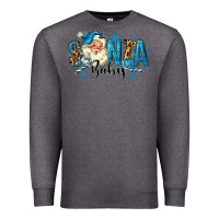 Charcoal Heather Santa Baby Christmas Premium Sweatshirt - MaliasSmallBusiness