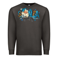Smoke Santa Baby Christmas Premium Sweatshirt - MaliasSmallBusiness