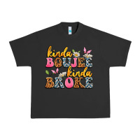 Pigment Black kinda boujee kinda broke Urban Heavy Tee - JahusDesignShop