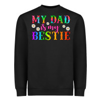 Black my dad is my bestie Heavyweight Sweatshirt - HRA Design Shop