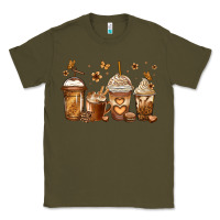 Army Green melanin afro coffee cups Classic Tee - Jasminsmagicworld
