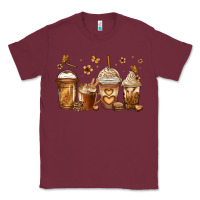 Burgundy melanin afro coffee cups Classic Tee - Jasminsmagicworld