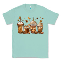 Seafoam melanin afro coffee cups Classic Tee - Jasminsmagicworld