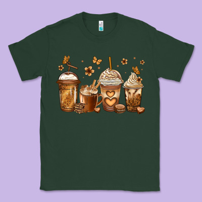 Melanin Afro Coffee Cups Classic Tee Designed By Jasminsmagicworld