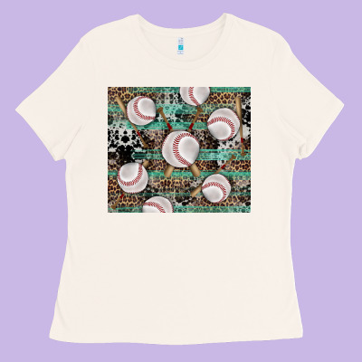 Western Baseball Tumbler Ladies Tee Designed By Adodesignshop