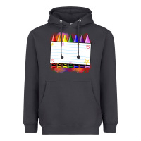 Smoke crayons add your text Heavyweight Hoodie - NancyCooperArtShop