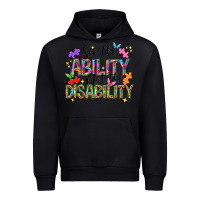 Black see the ability not the disability nca Urban Hoodie - NancyCooperArtShop