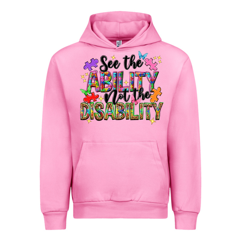 See The Ability Not The Disability Nca Urban Hoodie by NancyCooperArtShop | Teevron