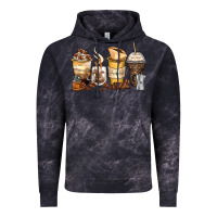 Cloud Black coffee cups Vintage Hoodie - Zillion Design Studio