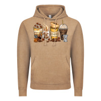 Vintage Coffee coffee cups Vintage Hoodie - Zillion Design Studio