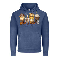 Vintage Denim coffee cups Vintage Hoodie - Zillion Design Studio