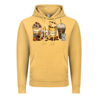 Vintage Mustard coffee cups Vintage Hoodie - Zillion Design Studio