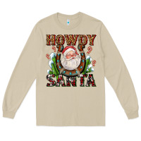 Mushroom howdy santa Long Sleeve Tee - AdoDesignShop