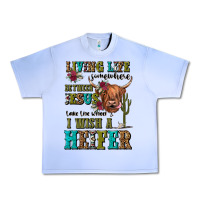 Grape Ice living life somewhere between jesus take the wheel Urban Heavy Tee - JahusDesignShop