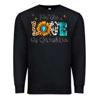 Black For The Love Of Sunshine Premium Sweatshirt - MaliasSmallBusiness
