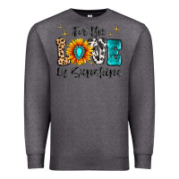 Charcoal Heather For The Love Of Sunshine Premium Sweatshirt - MaliasSmallBusiness