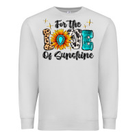 Dove Grey For The Love Of Sunshine Premium Sweatshirt - MaliasSmallBusiness