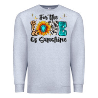 Heather Grey For The Love Of Sunshine Premium Sweatshirt - MaliasSmallBusiness