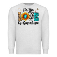Oatmeal Heather For The Love Of Sunshine Premium Sweatshirt - MaliasSmallBusiness