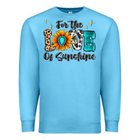 Ocean Blue For The Love Of Sunshine Premium Sweatshirt - MaliasSmallBusiness