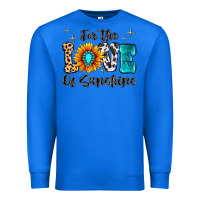 True Royal For The Love Of Sunshine Premium Sweatshirt - MaliasSmallBusiness