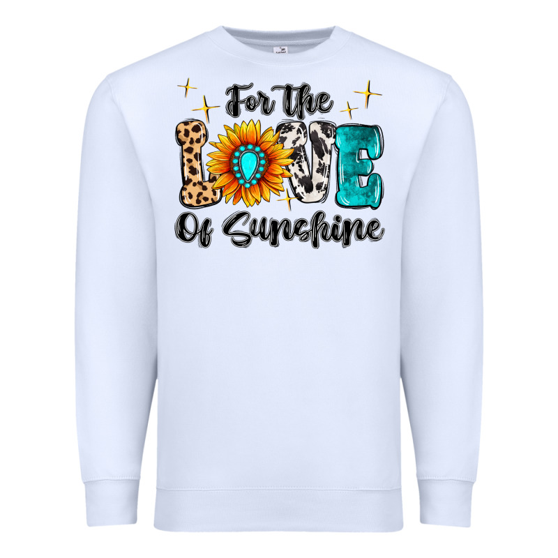 For The Love Of Sunshine Premium Sweatshirt by MaliasSmallBusiness | Teevron