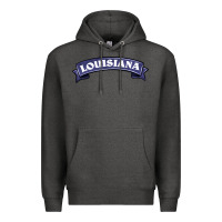 Charcoal Heather louisiana Premium Hoodie - BarkalooDesign