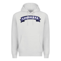 Dove Grey louisiana Premium Hoodie - BarkalooDesign