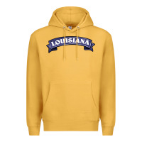Mustard louisiana Premium Hoodie - BarkalooDesign