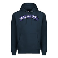 Navy louisiana Premium Hoodie - BarkalooDesign