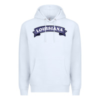 White louisiana Premium Hoodie - BarkalooDesign