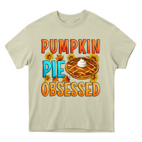 Mossy Pumpkin pie obsessed Heavy Core Tee - Artiststas